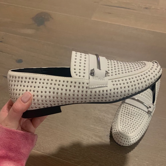 NWOT Steve Madden Studded Loafers - Picture 5 of 5